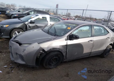 2016 Toyota Corolla Le from USA, damaged, VIN 2T1BURHE4GC560332